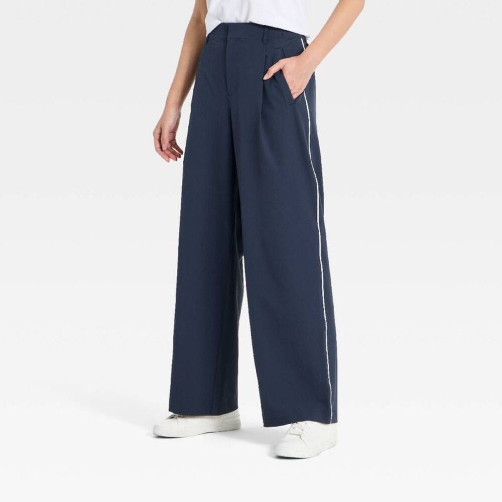 All In Motion - Women's High-Rise Golf Trousers - All In Motion Da Blue